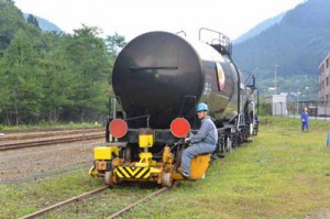 アントの実演走行